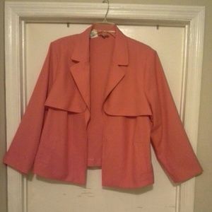 GREAT RUFFLE DETAIL BLAZER